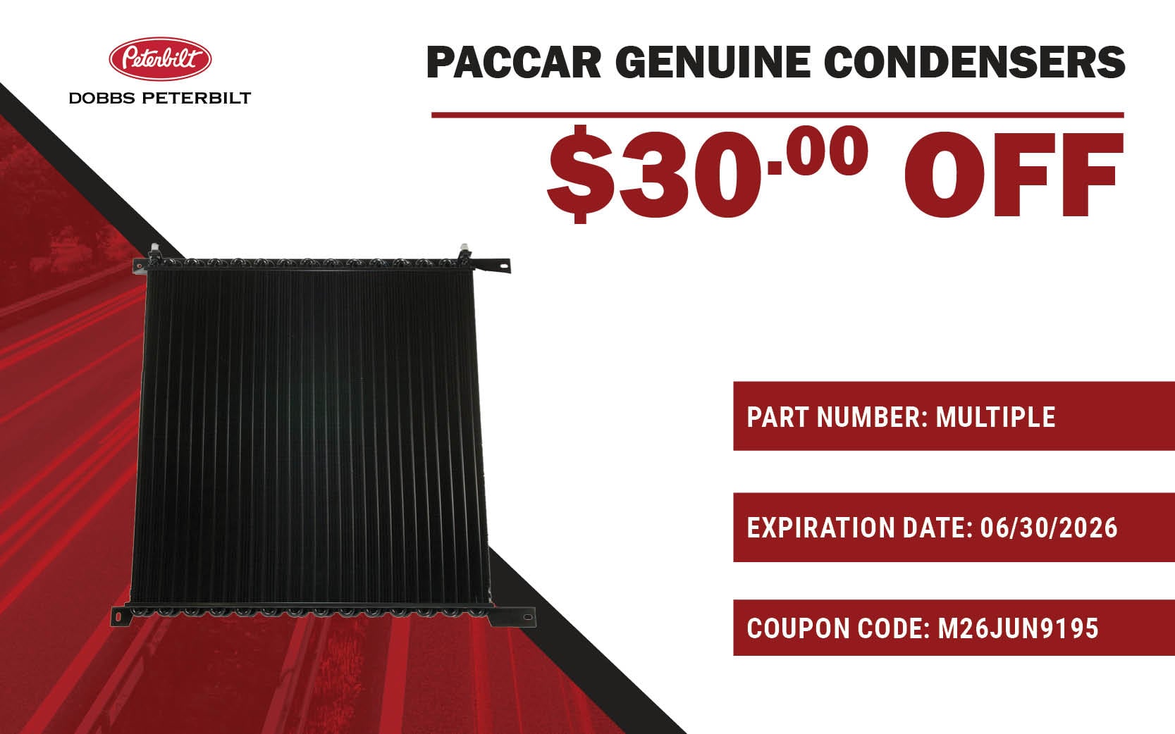 Paccar Genuine Condensers